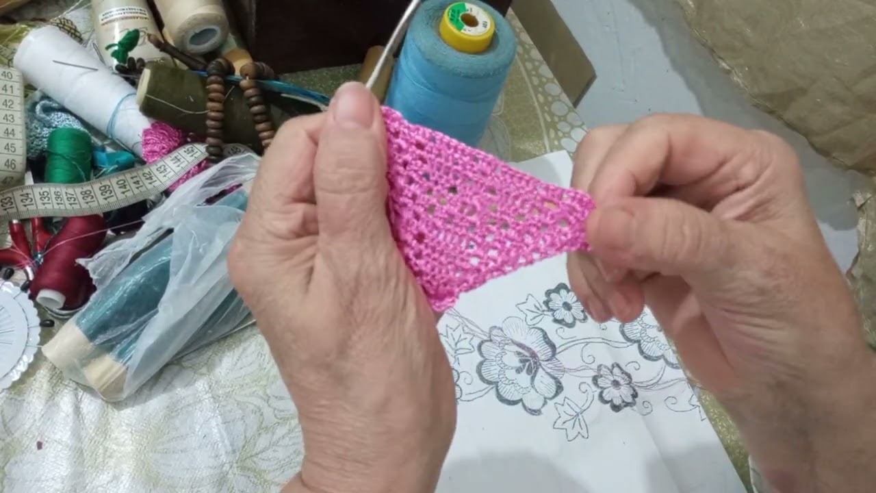 موديل خدمة كروشي جميل