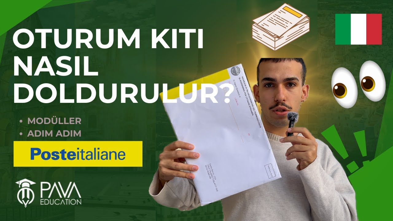 İtalya Oturum İzini Kiti Nasıl Doldurulur? | Adım Adım, Evraklar
