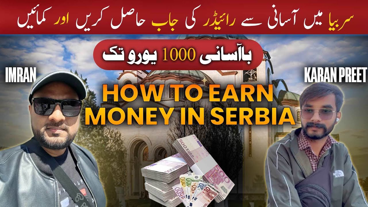 The Inspiring Journey of Karan Preet  An Indian Food Delivery Boy's Life in Belgrade, Serbia