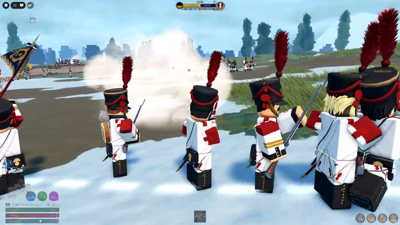 Roblox Napoleonic Wars | 14e asia gren vs 84e 1er gren