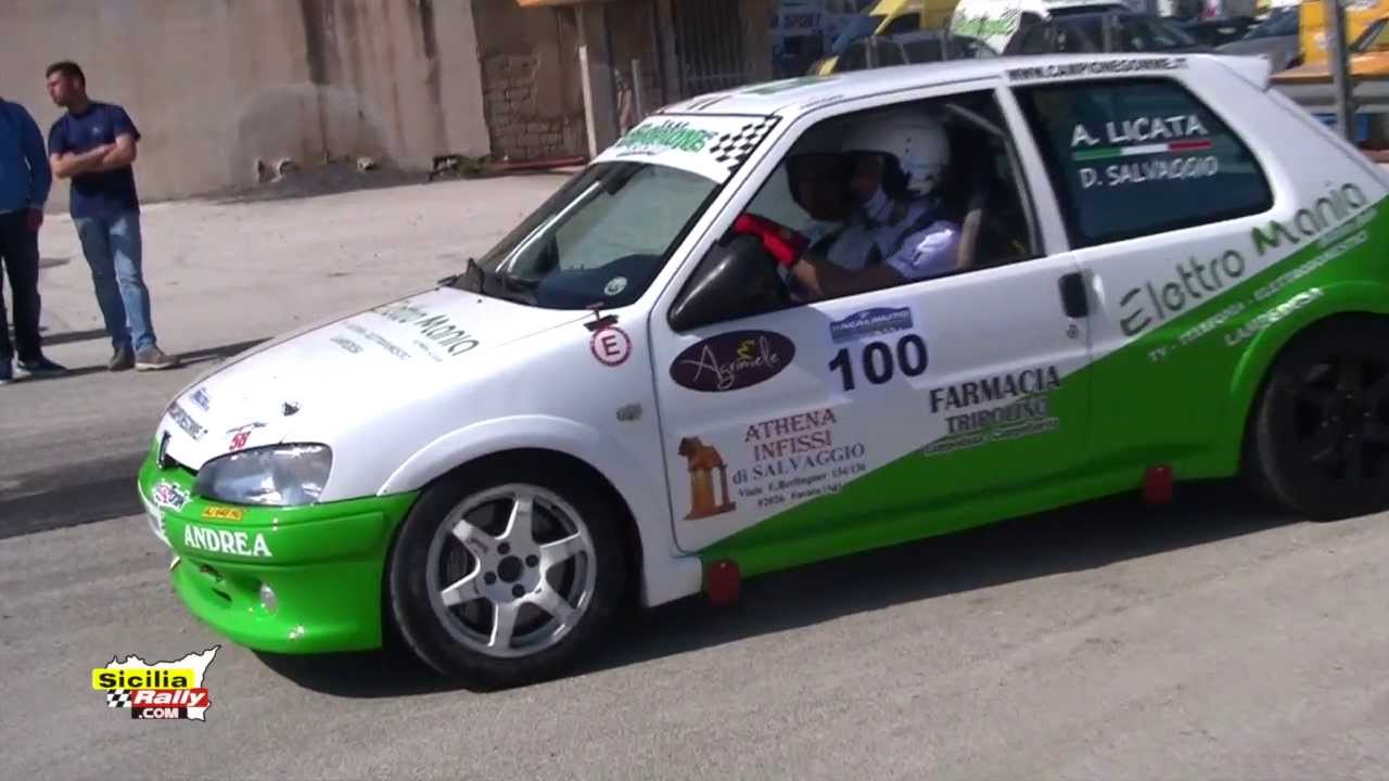 A.Licata - D.Salvaggio al 2&deg; Racalmuto Rally Experience