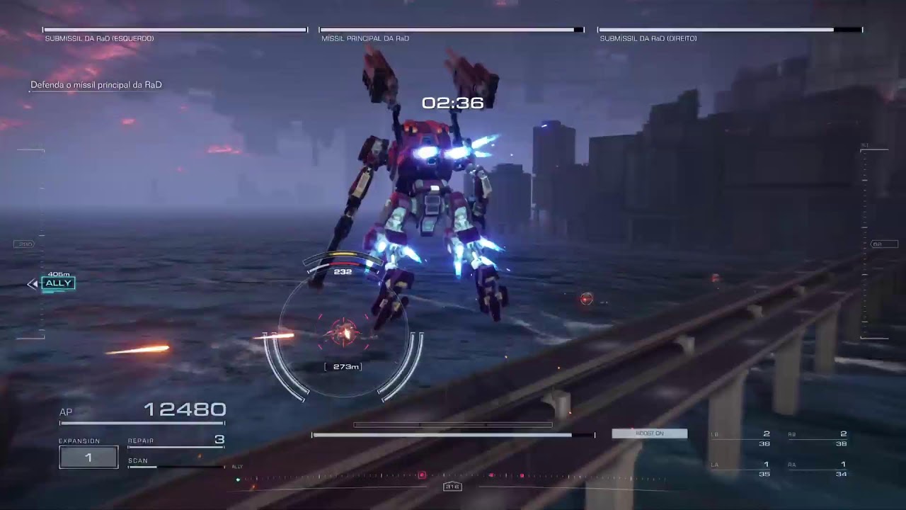 Armored Core VI Fires of Rubicon Tentando Rank S Em todas as missões(Gameplay em Live)