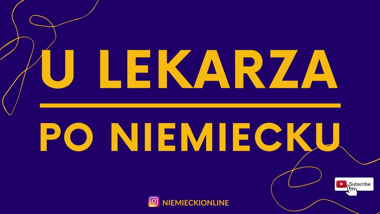 Niemiecki u lekarza Niemiecki od podstaw A1 A2 B1 Wizyta u lekarza Zwroty u lekarza po niemiecku