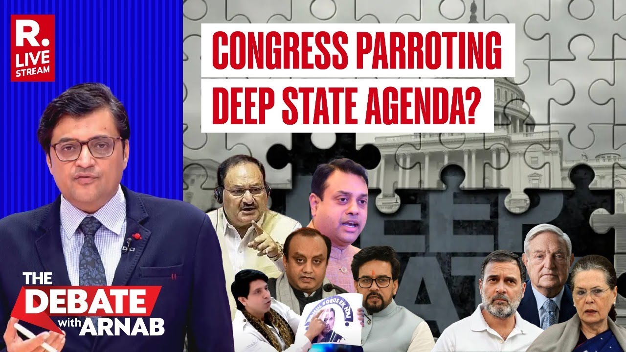 Debate With Arnab LIVE: BJP's Offensive In Parliament Over Alleged Sonia-Soros Links