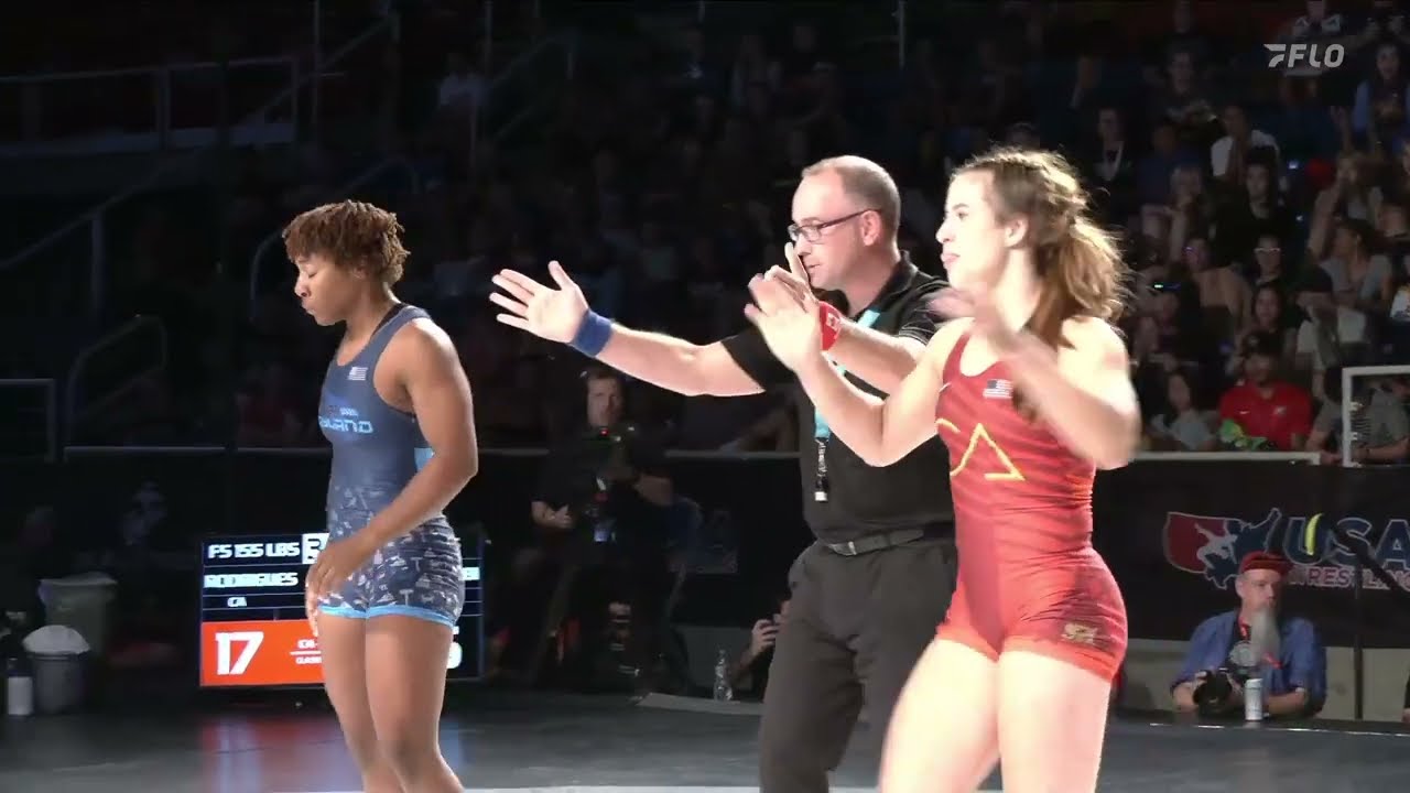 2024 USMC Juniors WFS National Champions: Eduarda Rodrigues vs Ugochi Anunobi: 155 Ibs 7th Place