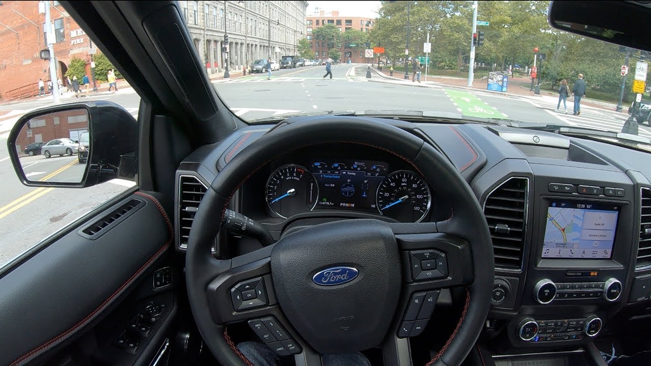 Ford Expedition Max 2020 года — городской тест-драйв от Тедварда (бинауральный звук)