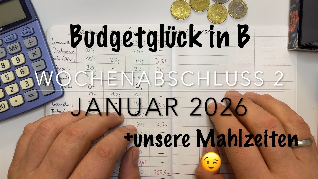 Wochenabschluss 2 Januar 2026/ Ich bin krank🙈/ Viele Gerichte die wir gegessen haben/ Günstige Woche
