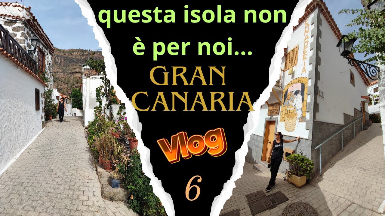 L'entroterra di Gran Canaria ..ma questa isola non fa per noi, mai più