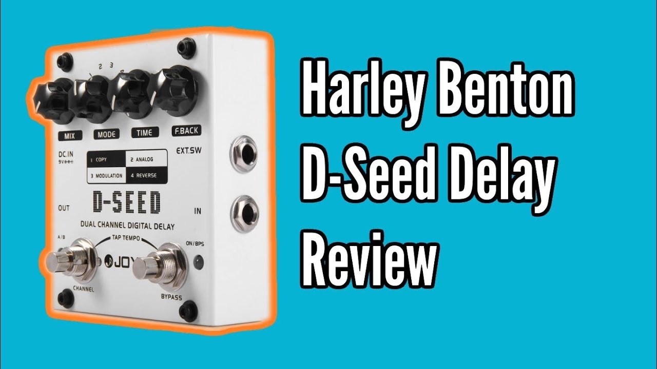 Harley Benton D-Seed Delay Demo and Review