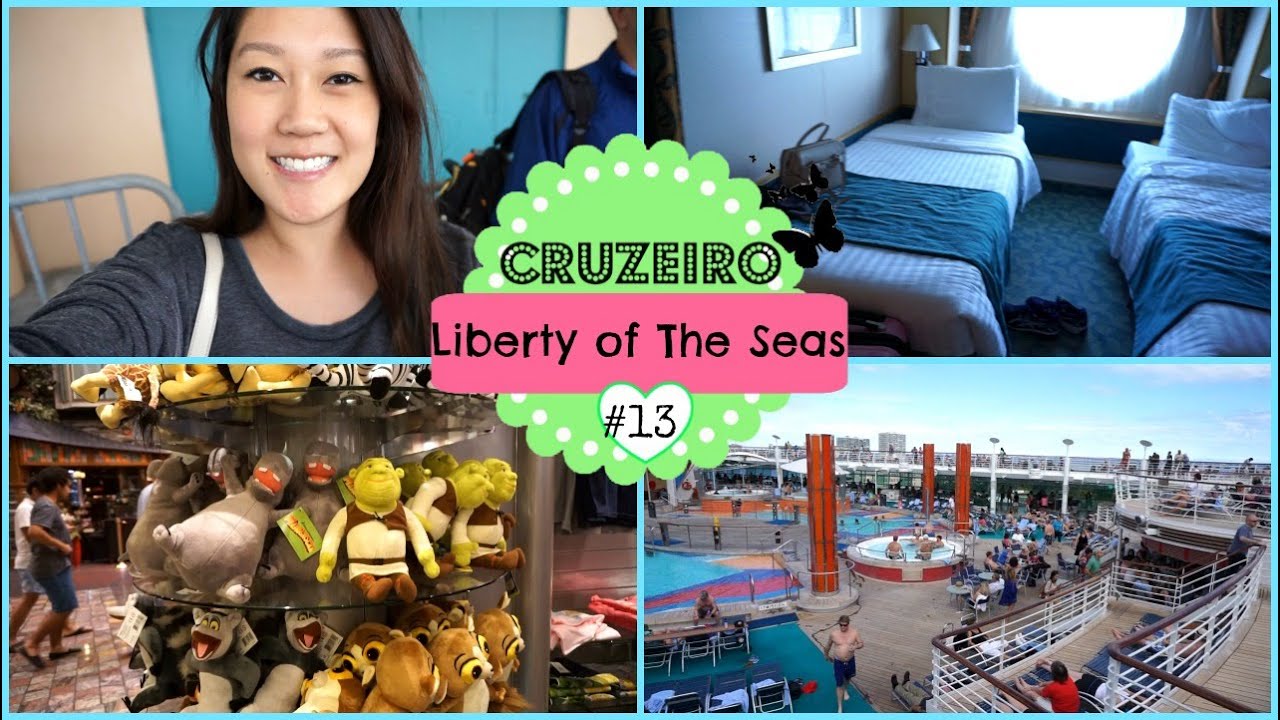 Cruzeiro Liberty Of The Seas ♡ Embarque, tour pelo quarto e navio! | Royal Caribbean