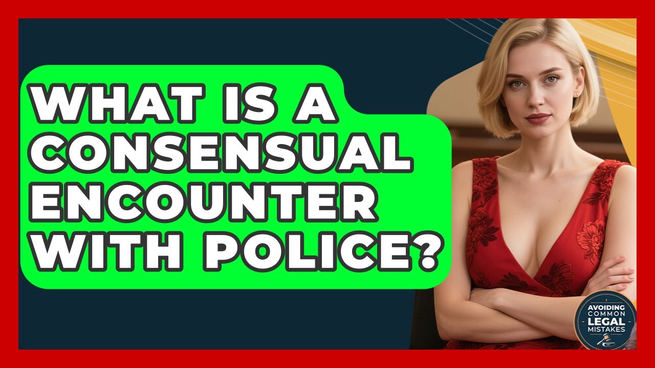 What Is A Consensual Encounter With Police? - Avoiding Common Legal Mistakes