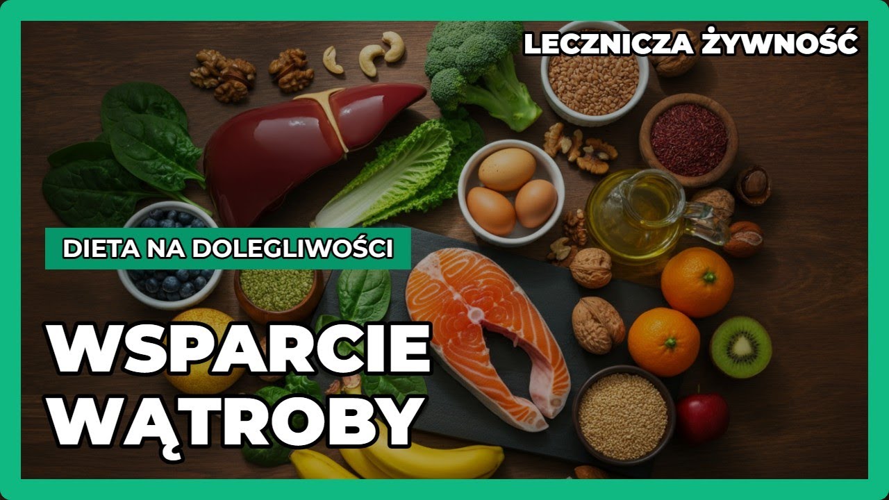 Produkty wspierające wątrobę.