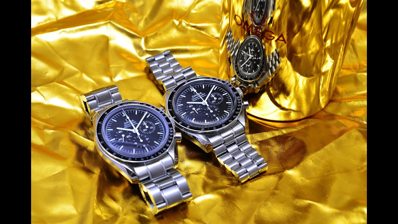 Omega Speedmaster Moonwatch w dwóch wersjach – podobieństwa i różnice (Ω cal. 1863 vs cal. 3861)