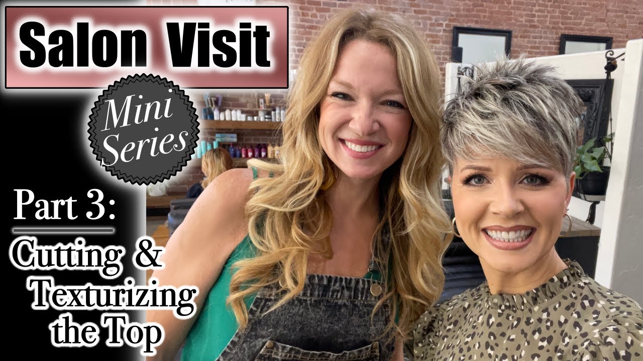 Salon Visit Part 3 ~ Cutting & Texturizing an Undercut Pixie