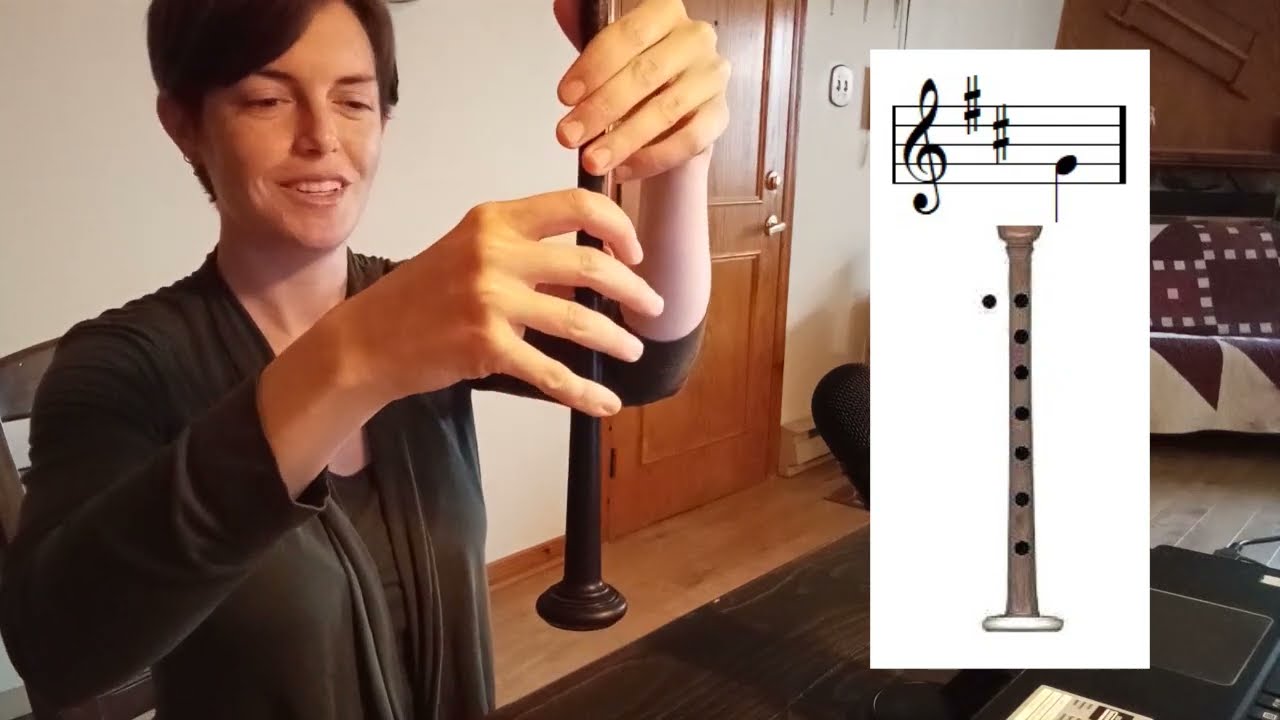 Beginner Bagpipe Practice Chanter Tutorial / Tutoriel de cornemuse pour débutants