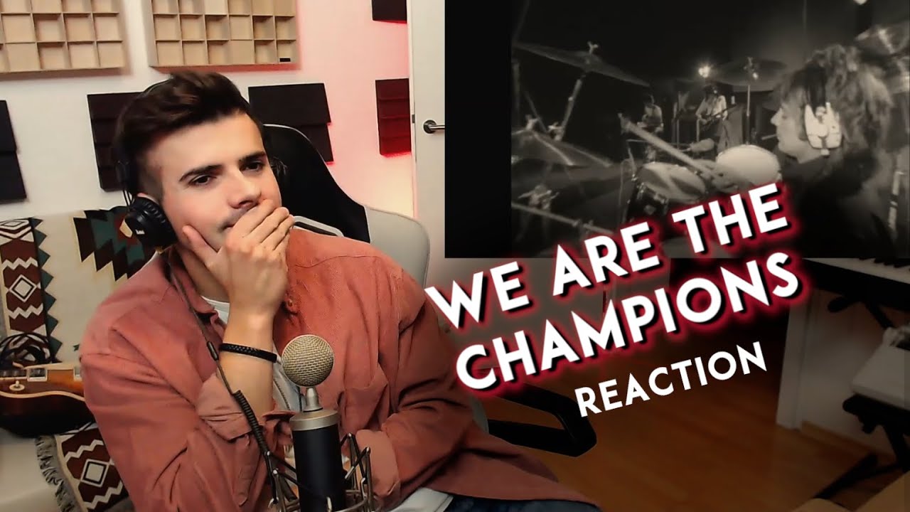 MUSICIAN REACTS to - We Are The Champions (The Studio Session)