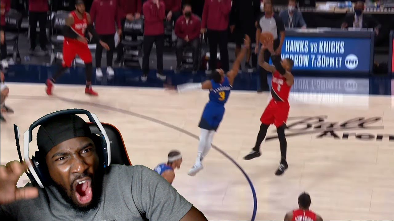 Game Of The Night! Dame Goes CRAZY! Portland Trail Blazers vs Denver Nuggets 5 Highlights! REACTION