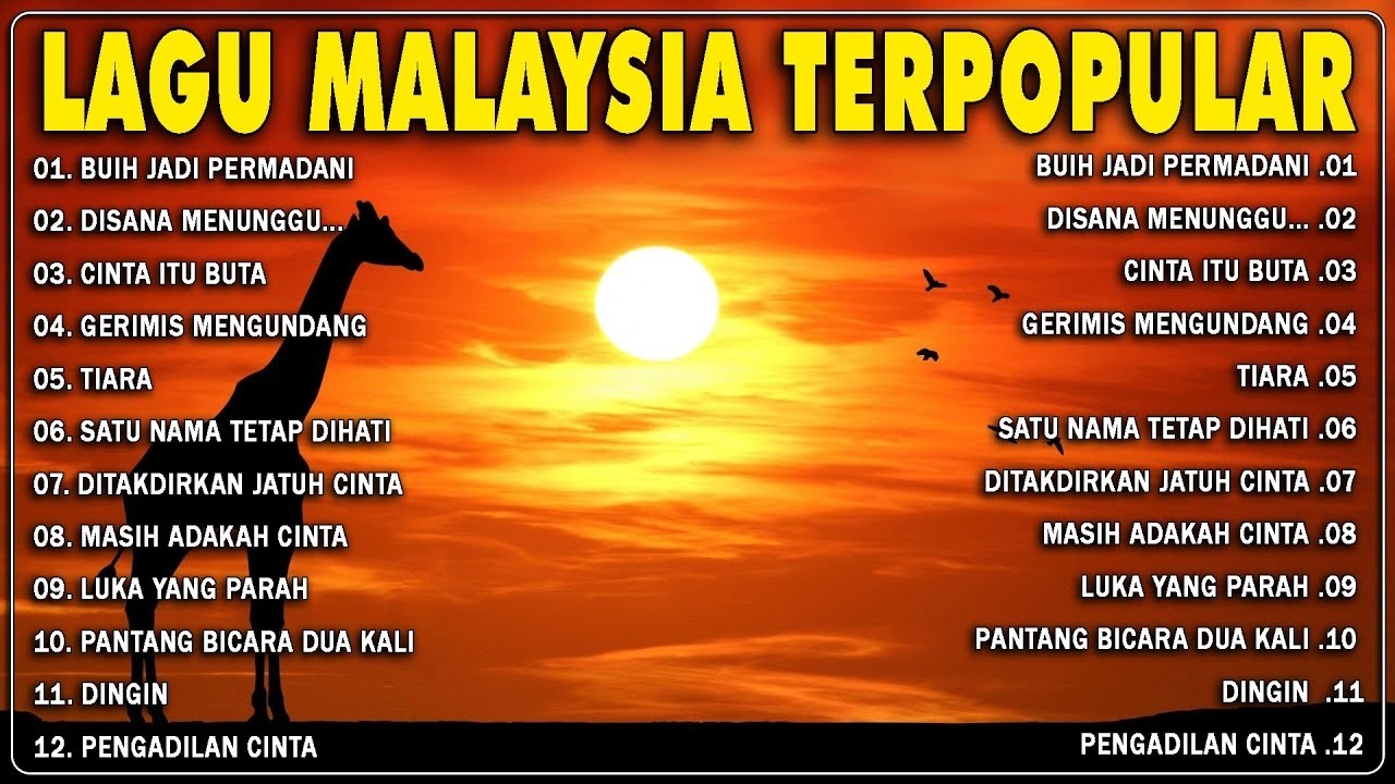 LAGU MALAYSIA 90AN TERBAIK - LAGU ROCK JIWANG MALAYSIA YANG MEMIKAT HATI📀