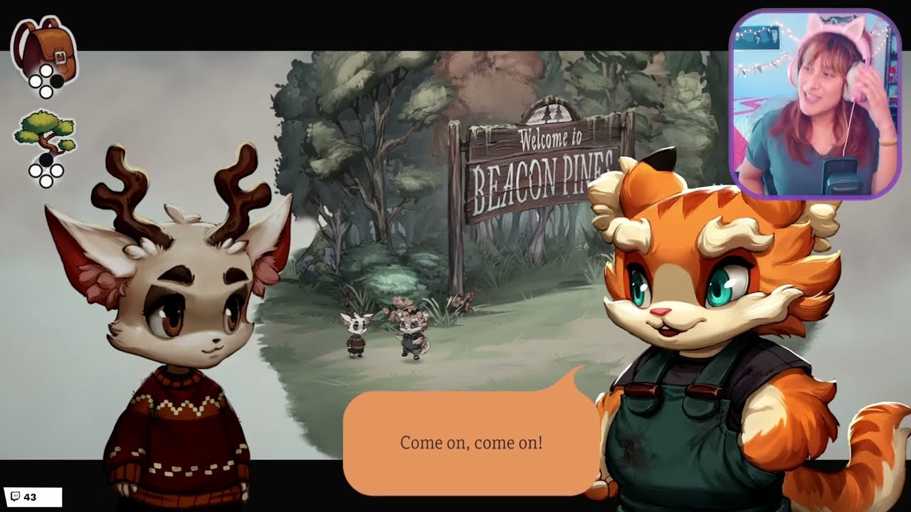 Beacon Pines Part 1 | voice acting cute animals!