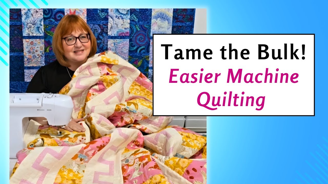 Machine Quilting Made Manageable With These Pro Tips
