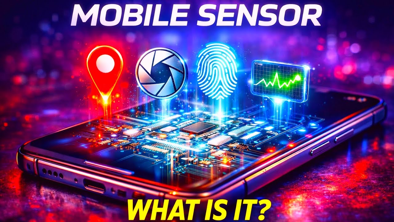 Mobile Phone Sensors Explained | Smartphone ke sabhi Sensors ka use #technology #tech #viralvideo 