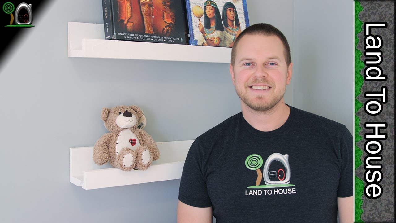 DIY Picture Ledge Shelf