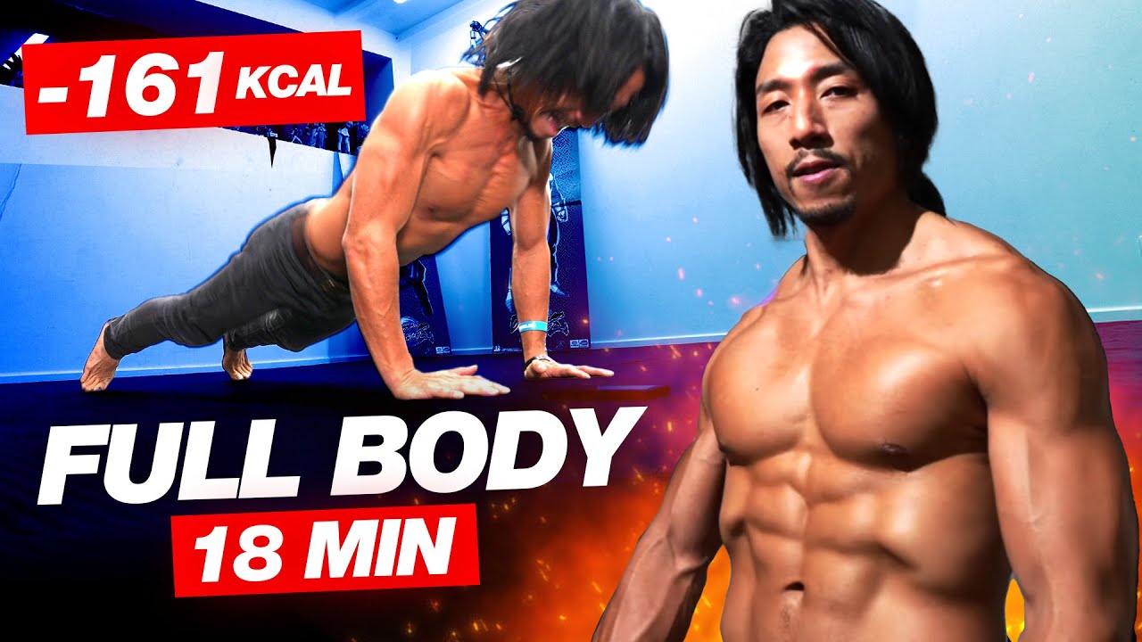18 MIN FULL BODY pour CRÂMER DU GRAS RAPIDEMENT🔥
