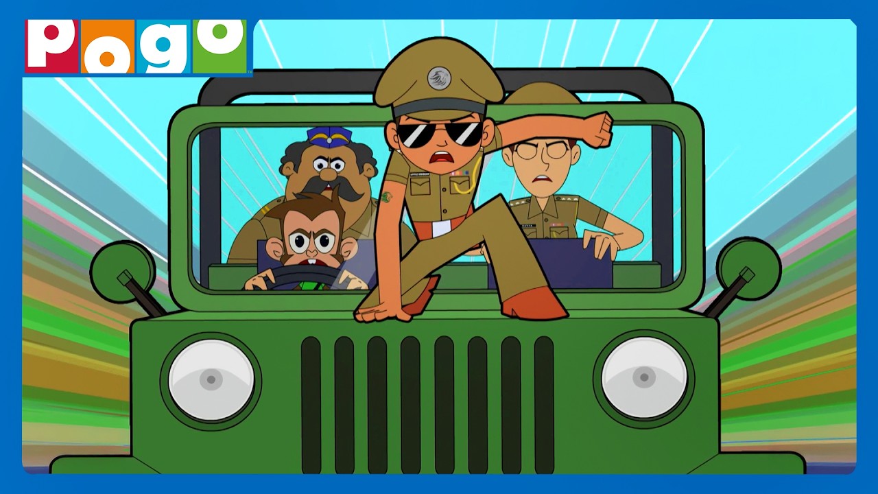 Little Singham 🦁| A Multi-Skilled Supercop! | Watch Cartoon 😍| Cartoon for Kids🥳| @PogoChannel