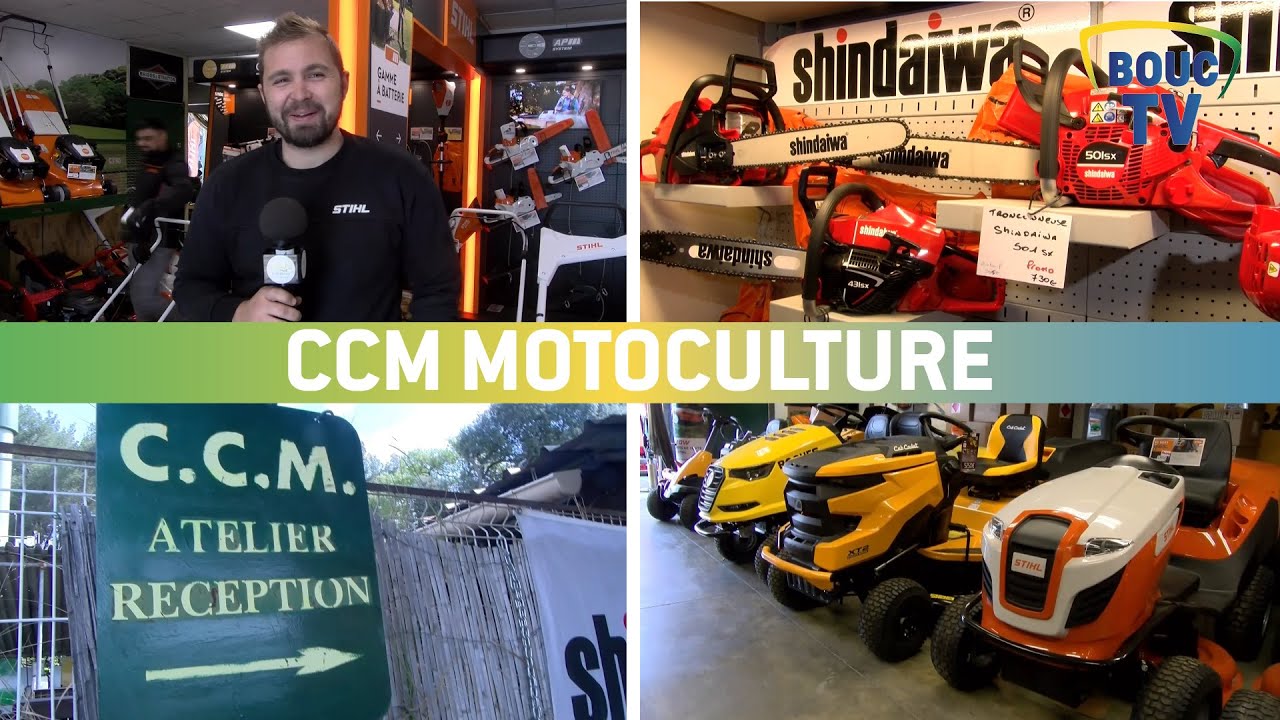 BOUC TV // CCM MOTOCULTURE // J'AIME MON COMMERCE