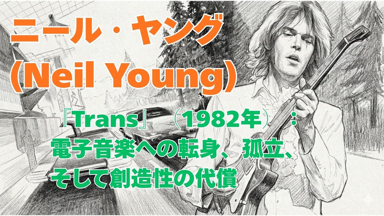 ニール・ヤング『Trans』（1982年）：電子音楽への転身、孤立、そして創造性の代償
