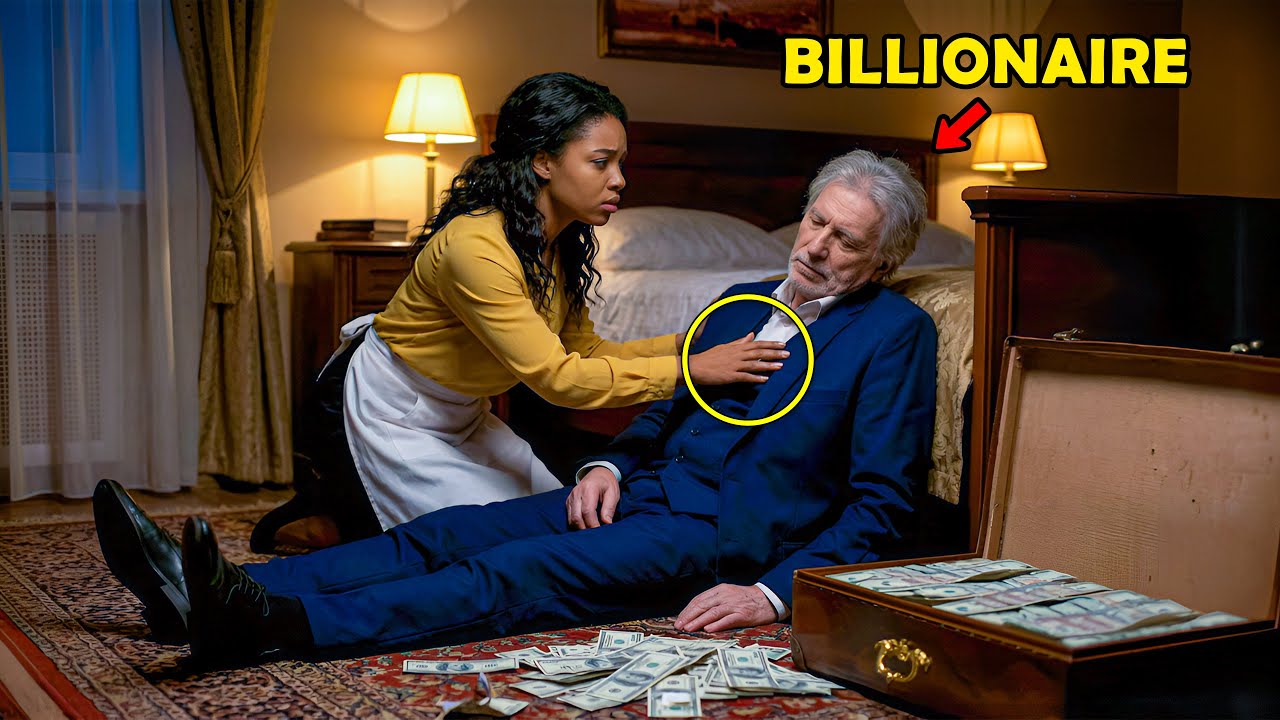 Maid Finds a Drunk Billionaire Beside $500,000 — What She Does Next Shocks Everyone