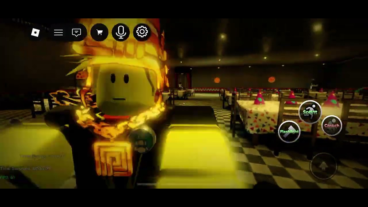 Playing fnaf in roblox part 2