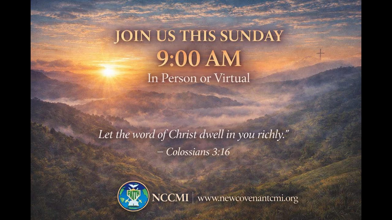 NCCMI Sunday Worship | Feb. 15, 2026