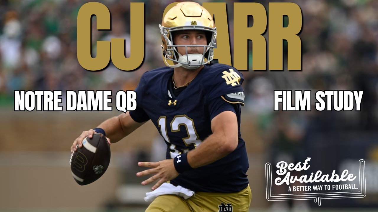 CJ Carr Has ELITE QB1 Potential | Notre Dame QB Film Study