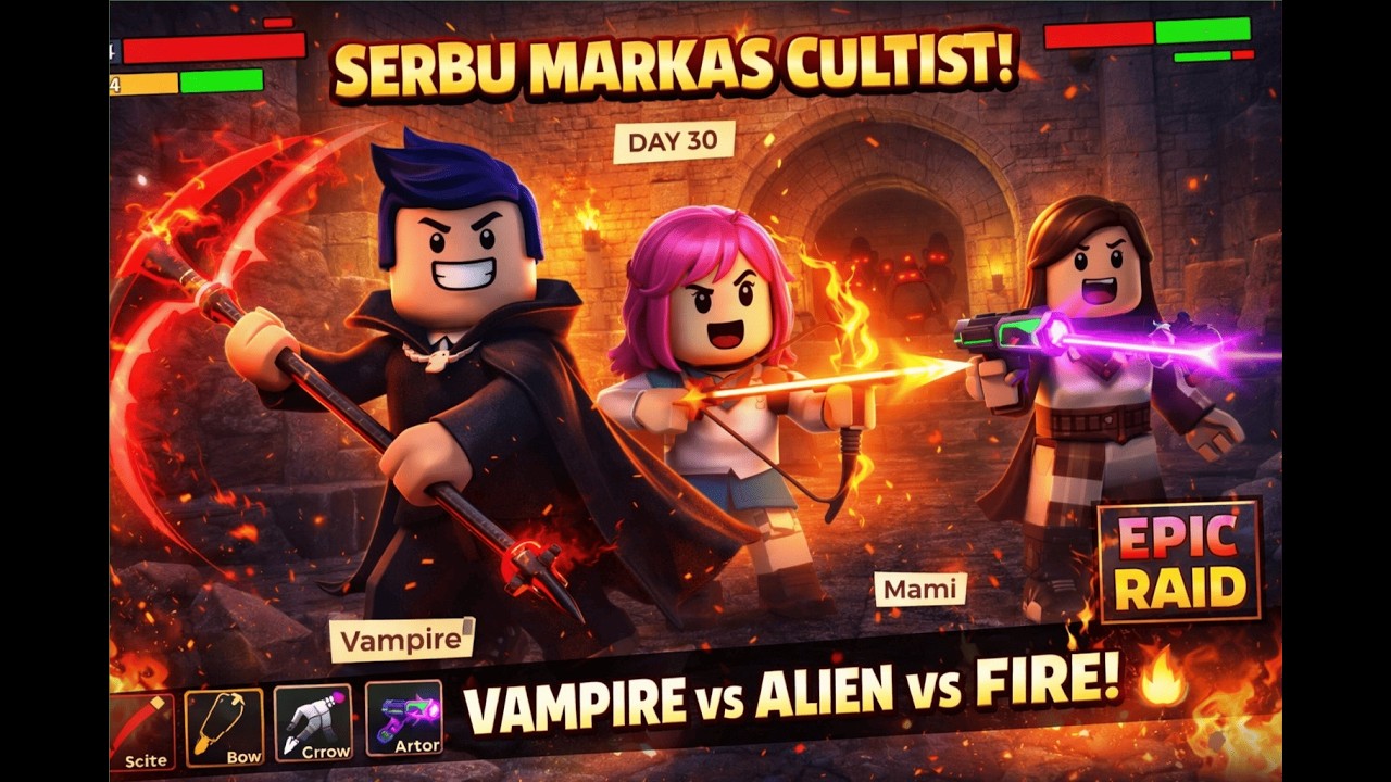 MAMPUKAH KITA BERTAHAN 99 HARI? | Serbu Stronghold Cultist!
