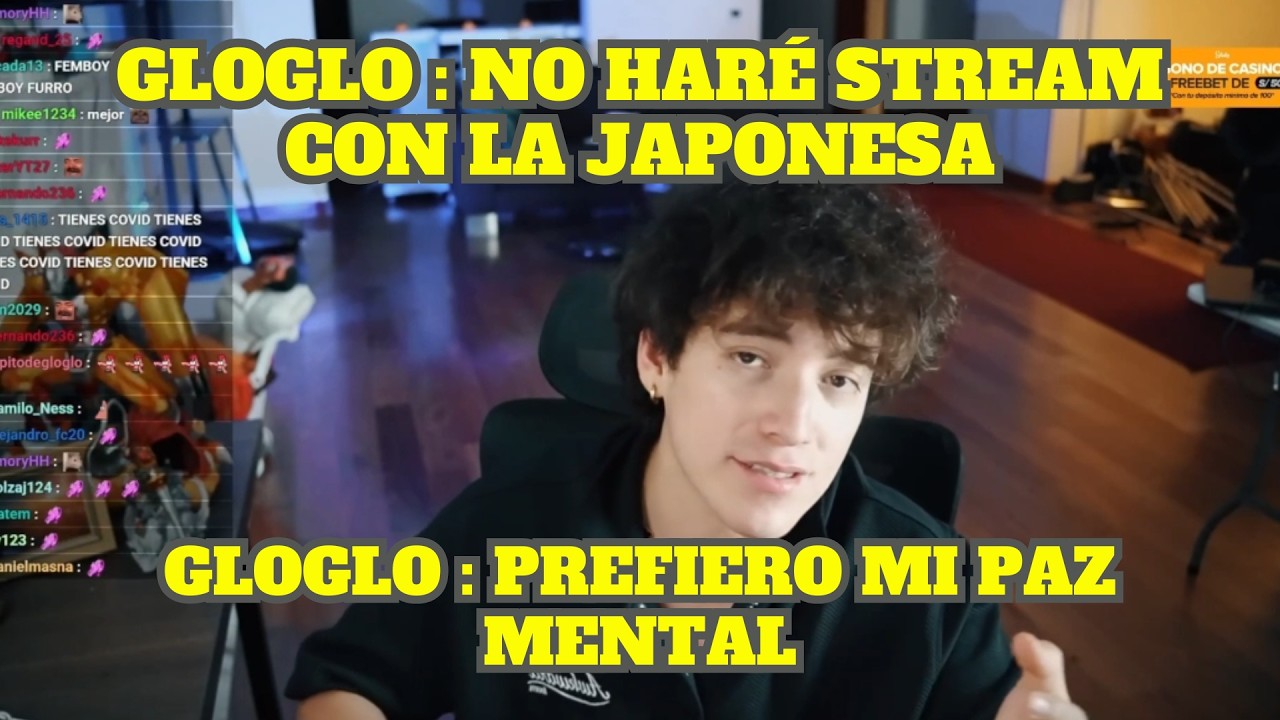 GLOGLO DICE QUE CANCELÓ SU COLABORACIÓN CON LA JAPONESA