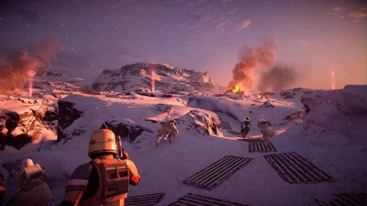 STAR WARS Battlefront II - Co Op - Hoth - Emperor Palpatine - Officer & Heavy (PS5)