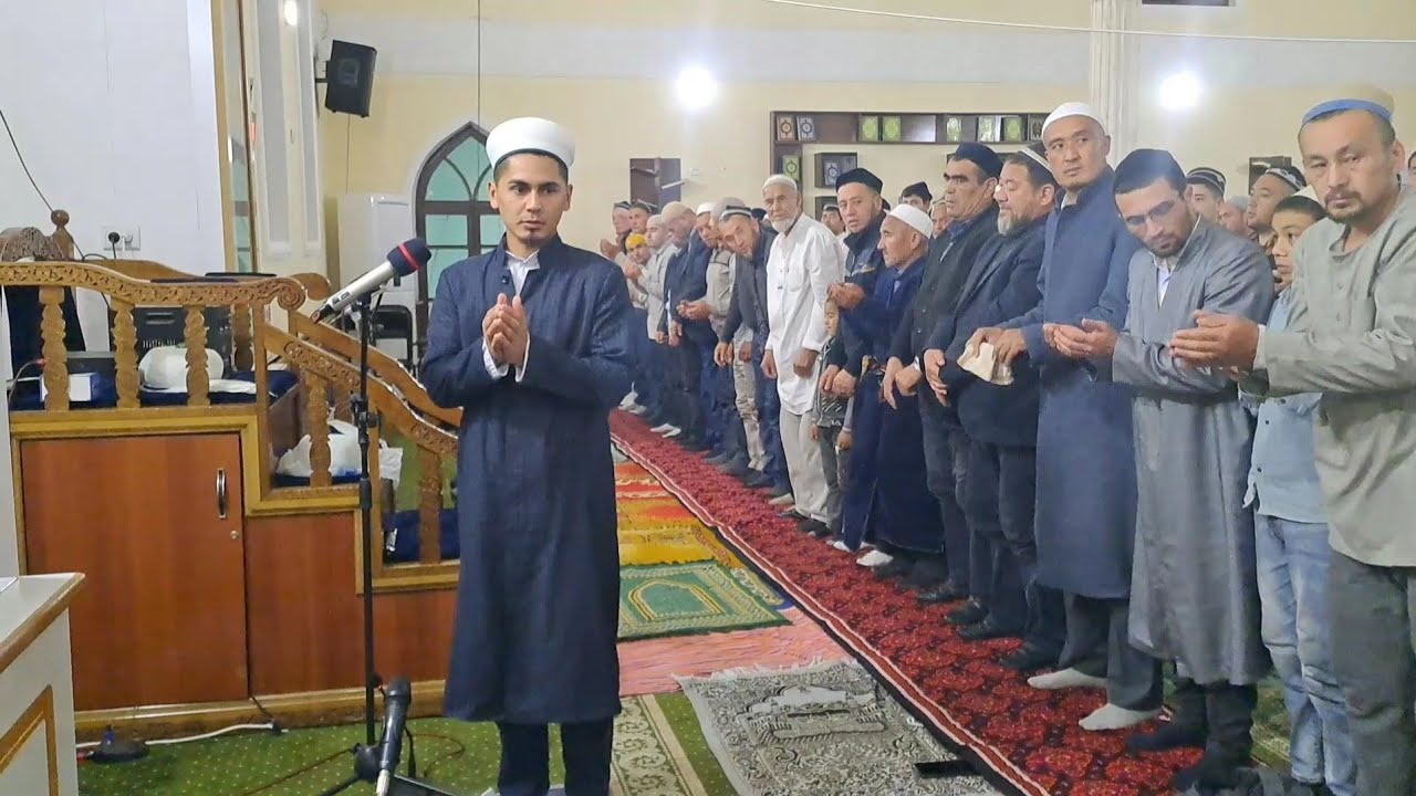 Fargʻona viloyati Buvayda tumani SOʻFIOLLOYOR masjididagi hatmi Qurʼonni soʻngi kuni. 2023. 04. 17