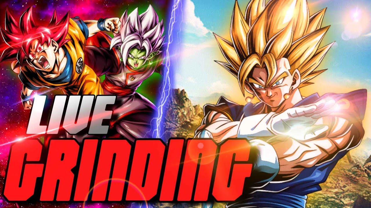 DB LEGENDS AND DOKKAN BATTLE LIVE LANDSCAPED GRIND!!!