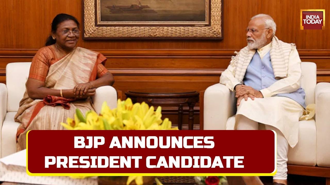 BJP Nominates Draupadi Murmu As Candidate For President Of India Against Opposition’s Yashwant Sinha