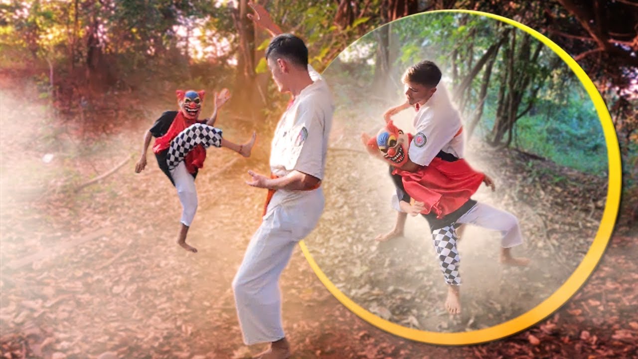 O PROFESSOR DE MUAY THAI DEU UMA SURRA NO CATATAU O PALHAÇO DO MAL