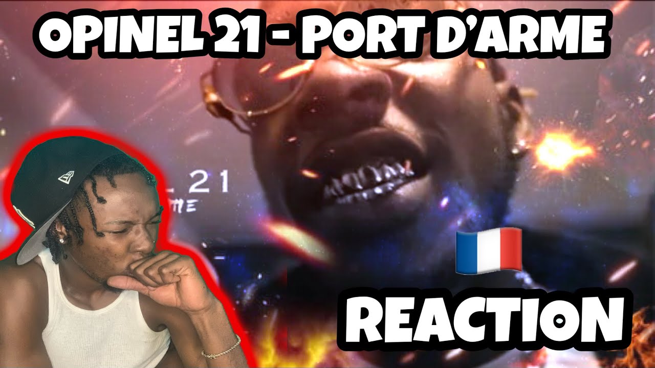 AMERICAN REACTS TO FRENCH DRILL RAP! Opinel 21 - Port d'arme (Clip Officiel)