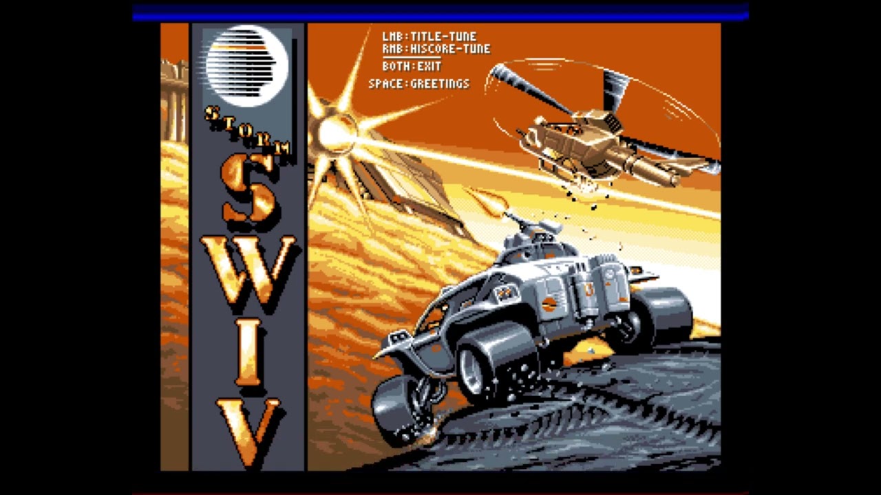 S.W.I.V. The Dentro by Extensors - Amiga Demo