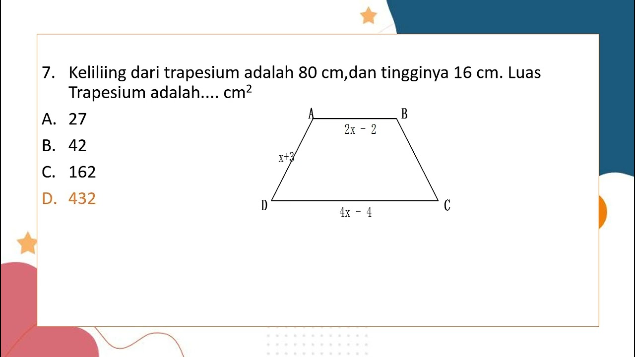 Latihan Soal Matematika Tes PPDB SMA TT - 14