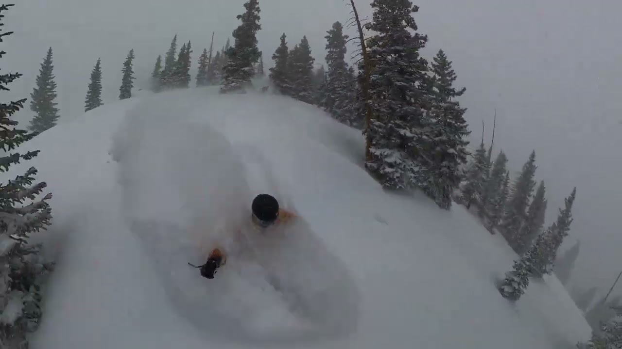 Deep Powder on the Libtech Orca in Aspen - February 27, 2024