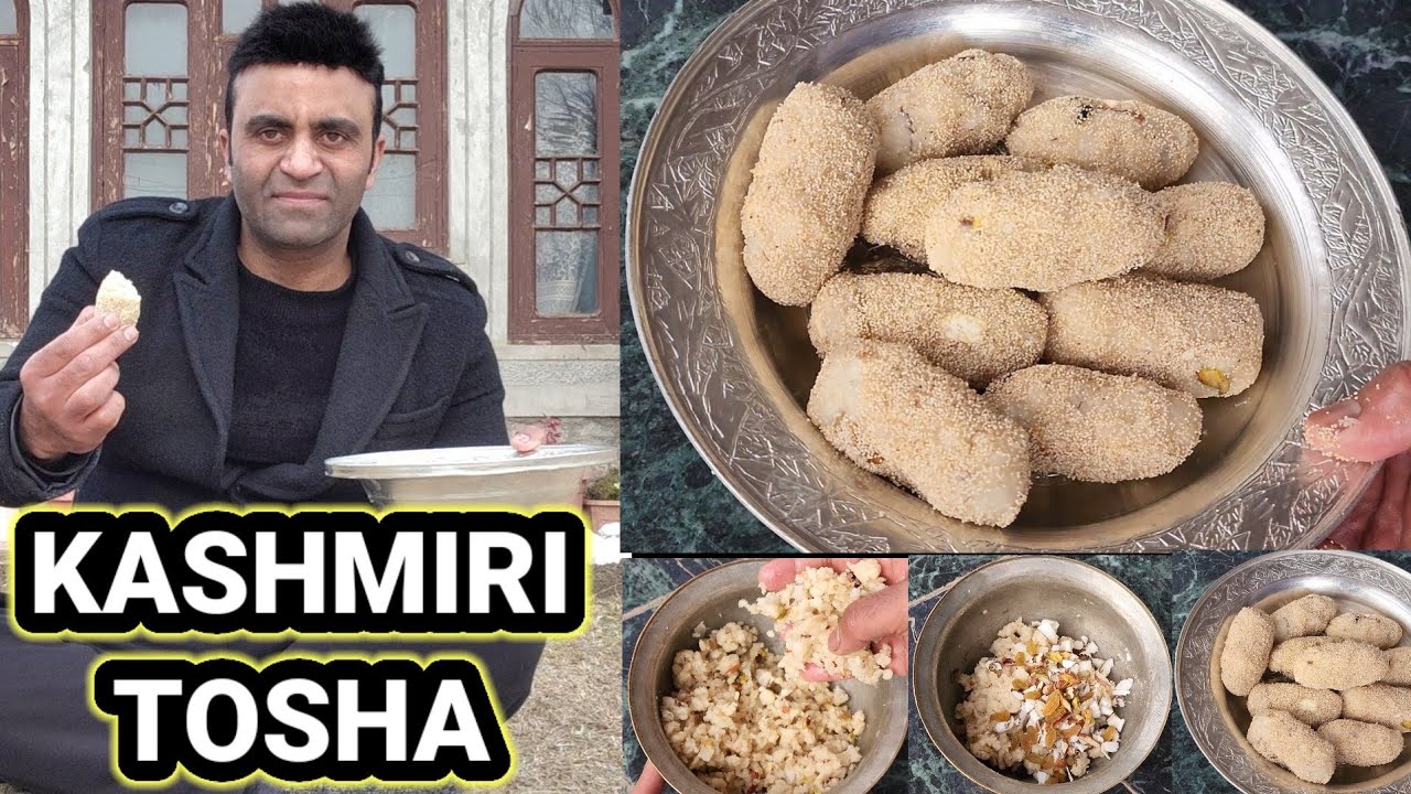 Kashmiri TOSHA Recipe Traditional SweetDish From North Kashmir