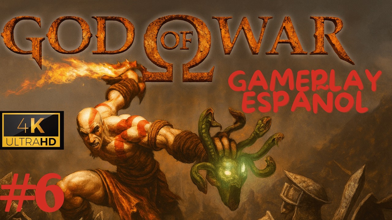 #6 ¿Sigue siendo el MEJOR de la saga? GOD OF WAR en 4K (PS2)
