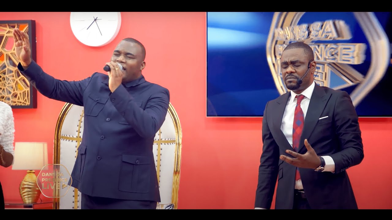 DANS SA PRESENCE LIVE - Pasteur Mike Kalambay avec Pasteur Henri Papa Mulaja