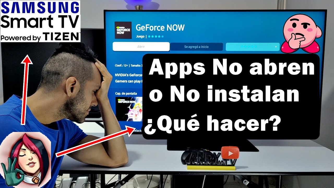 Aplicaciones en Smart tv Samsung No funcionan o No instalan / &iquest;Qu&eacute; hacer para solucionarlo?