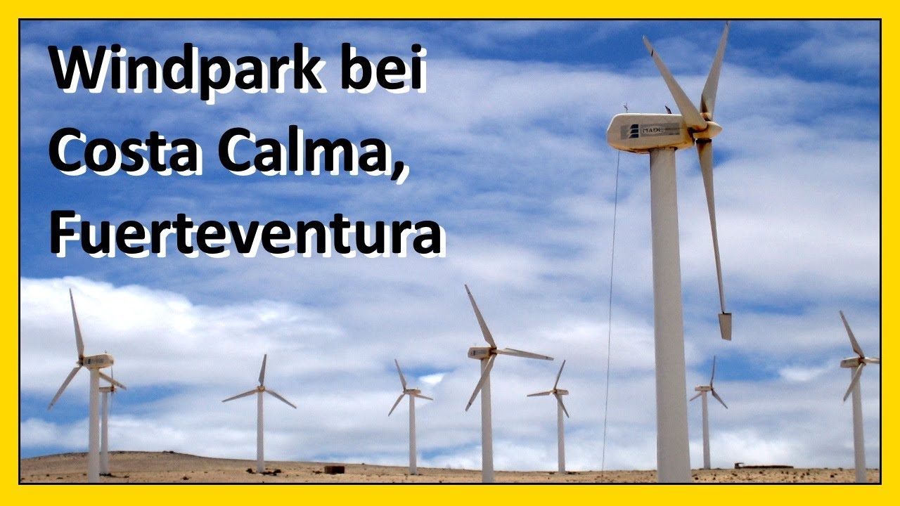 Laufen / Joggen zum Windpark bei Costa Calma im Nationalpark Jandia auf Fuerteventura